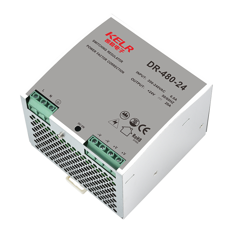 DR-480W 系列 導軌型單輸出工業用開關電源